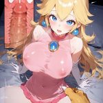 ピーチ姫の中出しエッチの