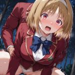 櫛田桔梗の中出しエッチの